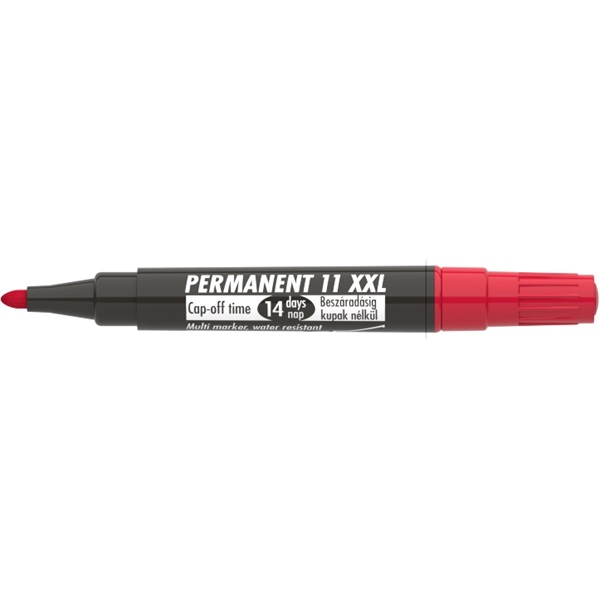 ICO Permanent 11 XXL piros marker