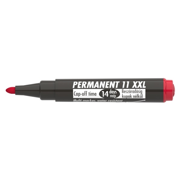 ICO Permanent 11 XXL piros marker