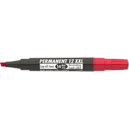 ICO Permanent 12 XXL piros marker