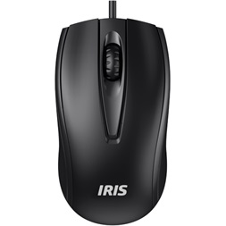 IRIS E-15 USB fekete egér