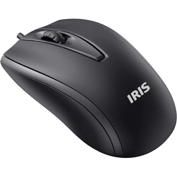 IRIS E-15 USB fekete egér