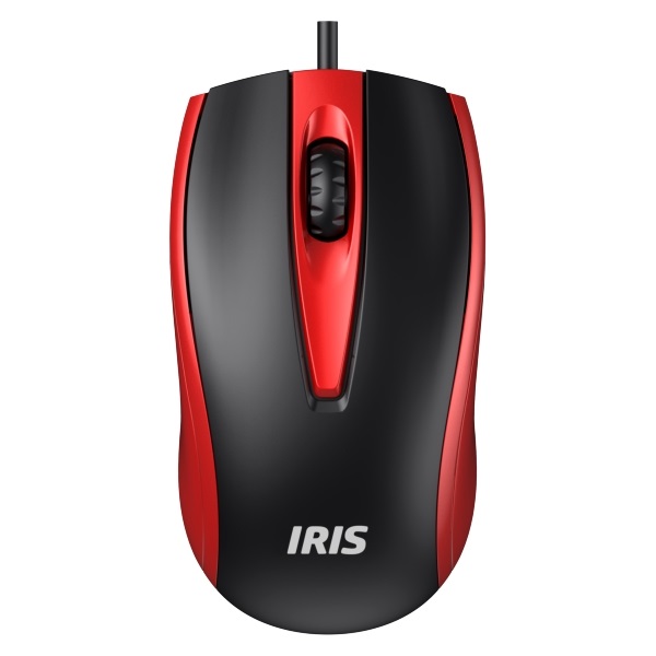 IRIS E-17 USB piros egér