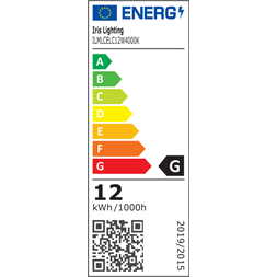 Iris Lighting ML-CELC 12W/4000K/780lm fehér LED mennyezeti lámpa