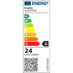 Iris Lighting ML-CELC 24W/4000K/1560lm fehér LED mennyezeti lámpa