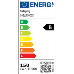 Iris Lighting UFO IL-HBL150W4000K 150W/28500lm/SMD 2835 LED csarnokvilágító lámpa