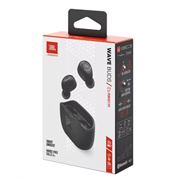 JBL Wave Buds BLK True Wireless Bluetooth fekete fülhallgató