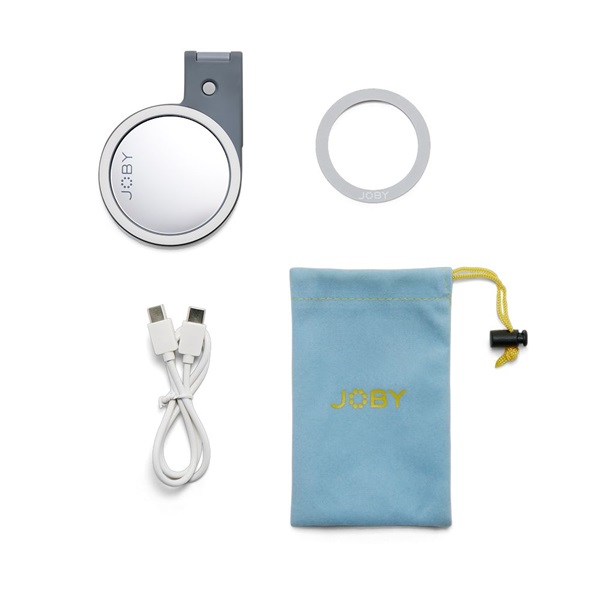 Joby JB01755-BWW szürke Beamo Ring Light MagSafe körfény