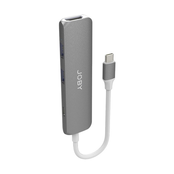 Joby JB01821-BWW 4K HDMI 2xUSB-A PD USB C Hub