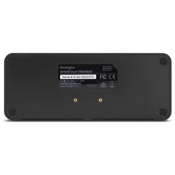 Kensington K33991WW SD3600 HDMI/DVI/Ethernet/Jack/USB 3.0 univerzális dokkoló