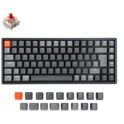 Keychron K2 RGB Bluetooth Hot-swap Gateron G Pro Red mechanikus billentyűzet