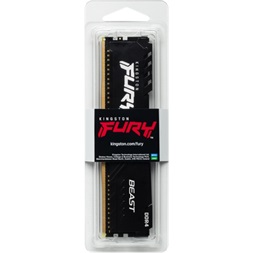 Kingston 4GB/2666MHz DDR-4 FURY Beast Black (KF426C16BB/4) memória