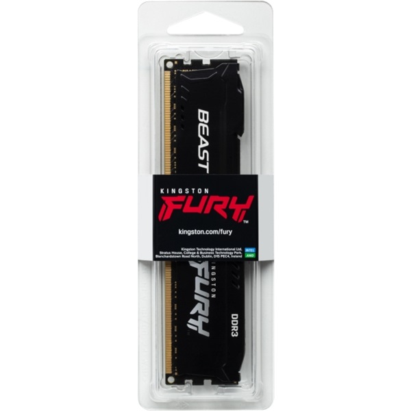 Kingston 8GB/1600MHz DDR-3 FURY Beast Black (KF316C10BB/8) memória