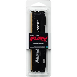 Kingston 8GB/1600MHz DDR-3 FURY Beast Black (KF316C10BB/8) memória