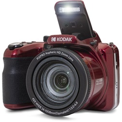 Kodak Pixpro AZ425 digitális piros fényképezőgép