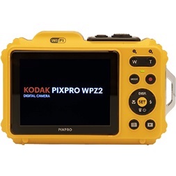 Kodak Pixpro WPZ2 vízálló/porálló/ütésálló sárga digitális fényképezőgép