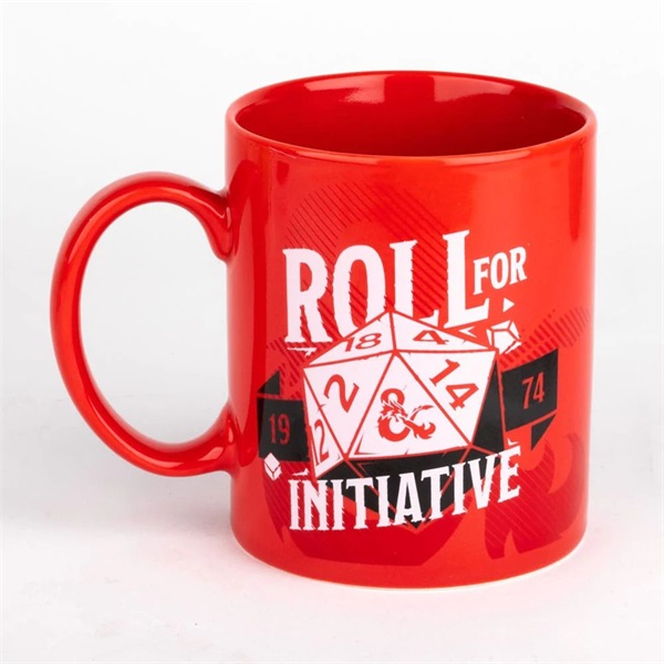 Konix Dungeons & Dragons "ROLL FOR INITIATIVE" bögre