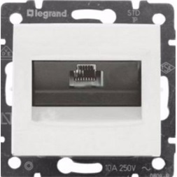 Legrand 774238 Valena fehér 1xRJ45 LCS2 Cat5e UTP aljzat