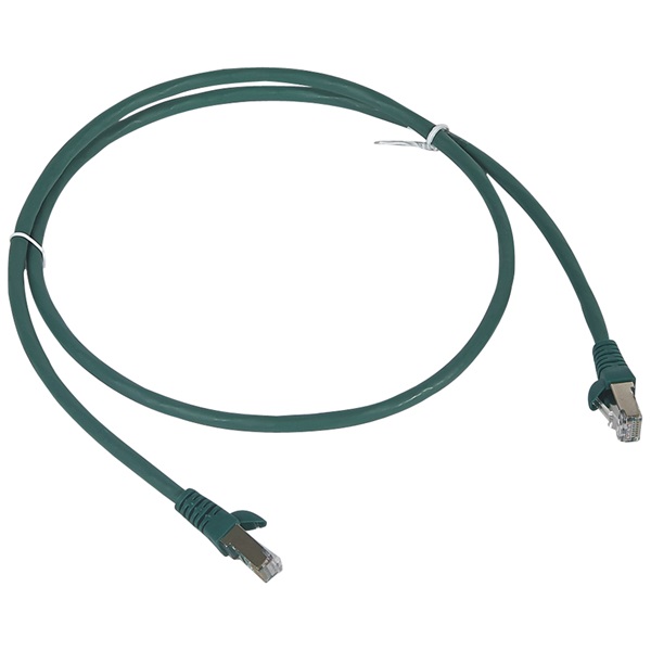 Legrand Cat6A (S/FTP) zöld 5 méter LCS3 árnyékolt patch kábel