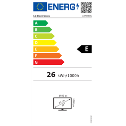 LG 31,5" 32MR50C-B FHD VA HDMI/VGA ívelt monitor