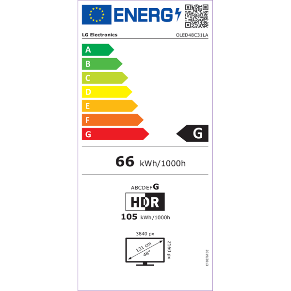 LG 48" OLED48C31LA 4K UHD OLED evo TV