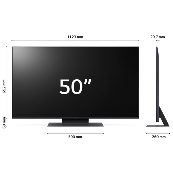 LG 50" 50UR91003LA 4K UHD Smart LED TV