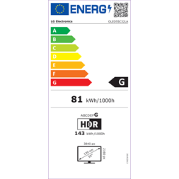 LG 55" OLED55C32LA 4K UHD OLED evo TV