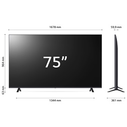 LG 75" 75UR78003LK 4K UHD Smart LED TV