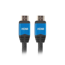 Lanberg 1,8m HDMI2.0 apa - apa fekete prémium kábel