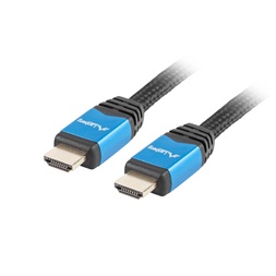 Lanberg 1,8m HDMI2.0 apa - apa fekete prémium kábel