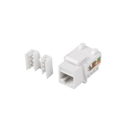 Lanberg KSU6-1090 Cat6 UTP 90°-os betűzős árnyékolatlan RJ45 Keystone jack