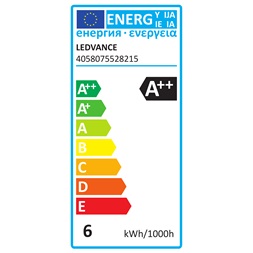 Ledvance Smart+ 6W 2400K E27, dimmelhető gömb alakú filament LED fényforrás