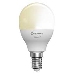 Ledvance Smart+ Bluetooth vezérlésű 5W 2700K E14, kisgömb alakú LED fényforrás