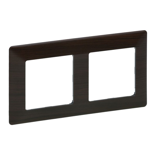 Legrand 754172 Valena Life wenge dekor kettős keret