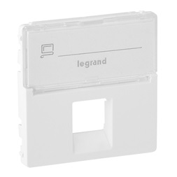 Legrand 755470 Valena Life címketartóval fehér 1xRJ45 csatlakozóaljzat burkolat