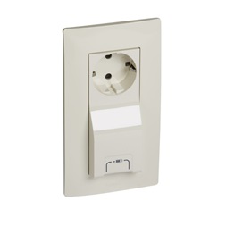 Legrand 764630 Niloé bézs 2P+F / USB kombinált csatlakozóaljzat