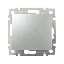 Legrand 770101 Valena aluminium egypólusú kapcsoló