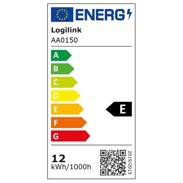 Logilink AA0150 8,5cm fekete LED körlámpa okostelefonhoz