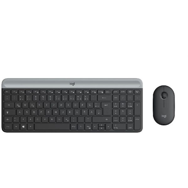 Logitech 920-011320 MK470 grafitszürke vezeték nélküli billentyűzet és egér