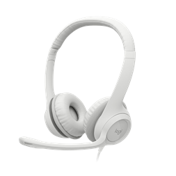 Logitech H390 USB headset fehér