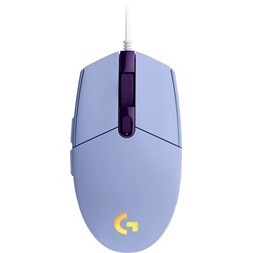 Logitech G102 Lightsync lila gamer egér