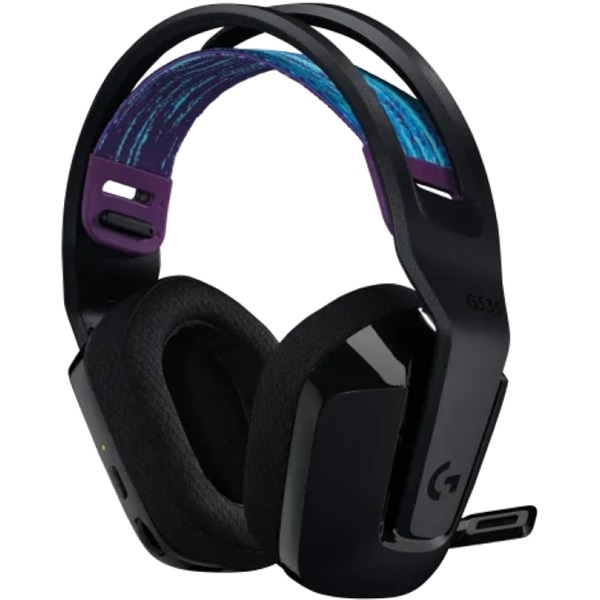 Logitech G535 Lightspeed vezeték nélküli fekete gamer headset