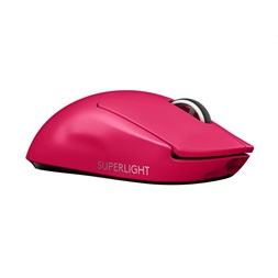 Logitech PRO X SUPERLIGHT vezeték nélklüli magenta gamer egér