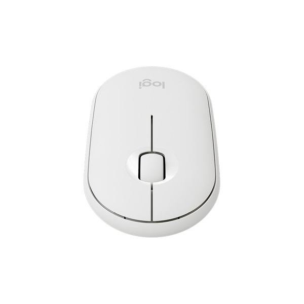 Logitech Pebble M350 Off-White vezeték nélküli BT egér