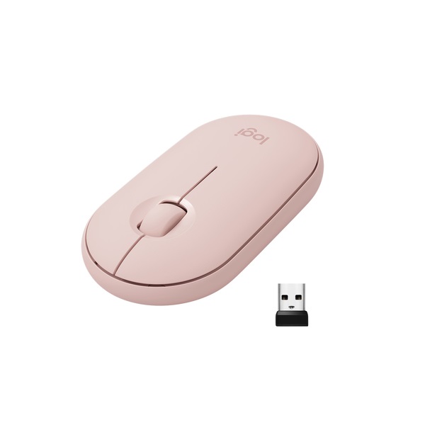 Logitech Pebble M350 Rose vezeték nélküli BT egér