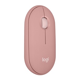 Logitech M350S Pebble Mouse 2 vezeték nélküli rózsaszín egér