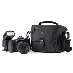 Lowepro Nova 160 AW II fekete fényképezőgép táska