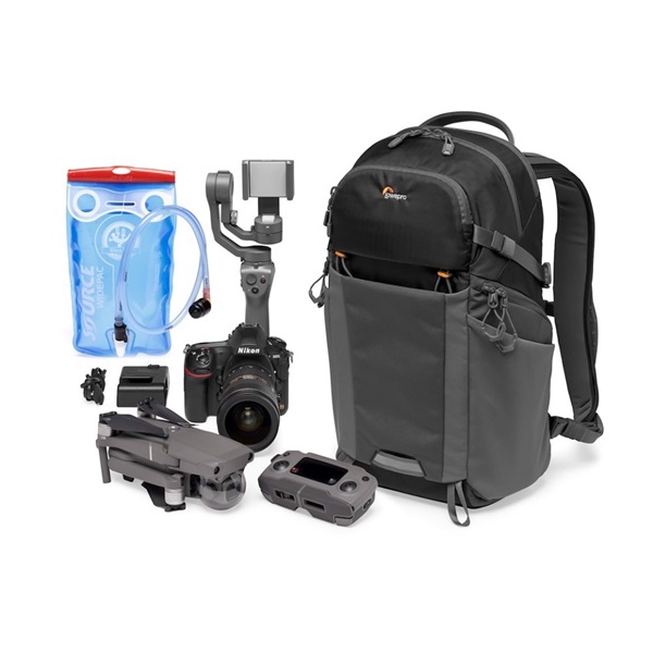 Lowepro Photo Active BP 200 AW fekete/sötétszürke fényképezőgép hátizsák