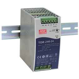 MEAN WELL TDR-240-24 24V 10A 240W DIN sínre szerelhető tápegység