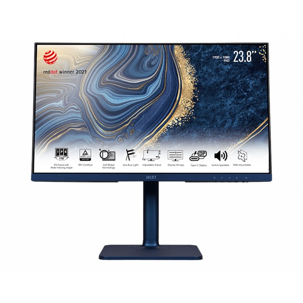 MSI 24" Modern MD241P Ultramarine Full HD IPS 75Hz monitor