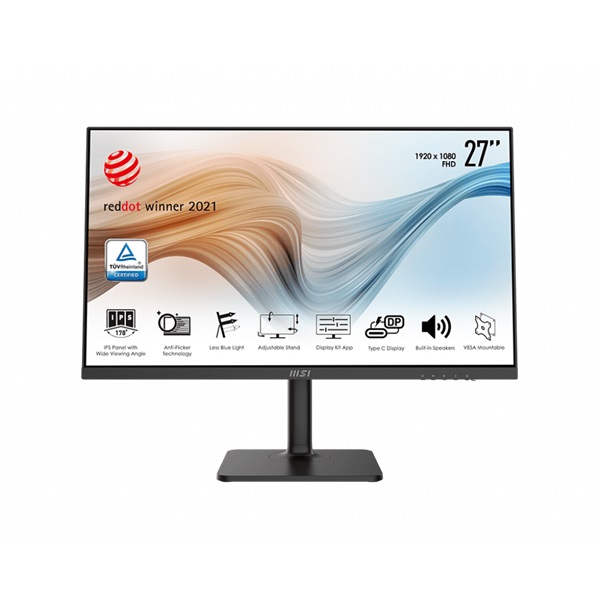 MSI 27" Modern MD271P Full HD IPS 75Hz monitor